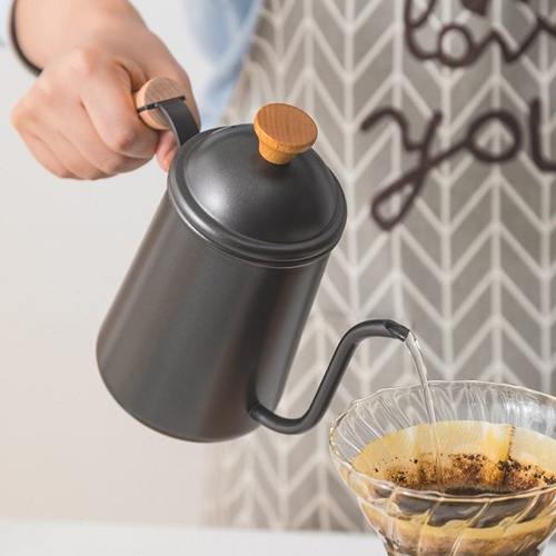 户外手冲咖啡壶家用长嘴细口意式分享壶冲泡壶咖啡器具挂耳手冲壶