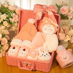 礼物8实用103岁 6小20235新礼盒7生日年女孩儿童过4女童男童暖冬季