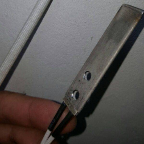 打包机配件双电机内热式永创烫头组合发热线导热丝发热导电线组合