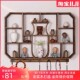 挂墙博古架壁挂式 茶叶架子置物架 茶壶架子摆架 展示架摆件 实木