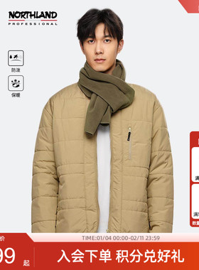 诺诗兰保暖棉服25年男款户外运动防泼水防风外套百搭NPJCT5647E