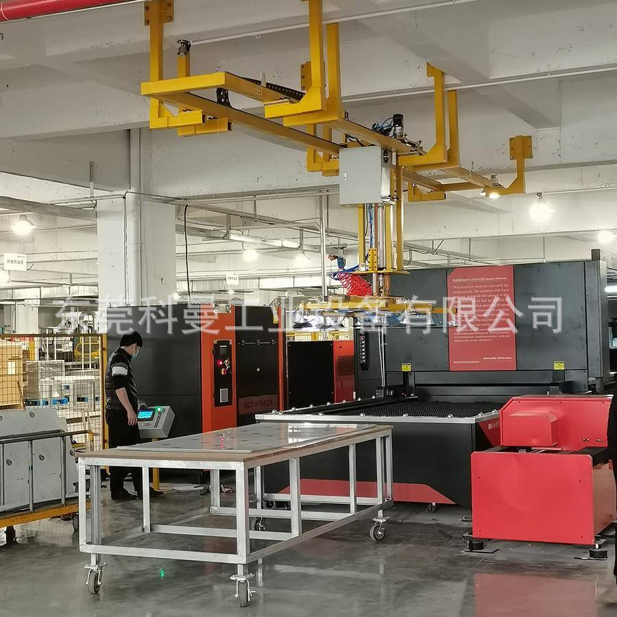 全自动数控上料机真空吸不锈钢板铝板搬运悬挂龙门式上下料吊具