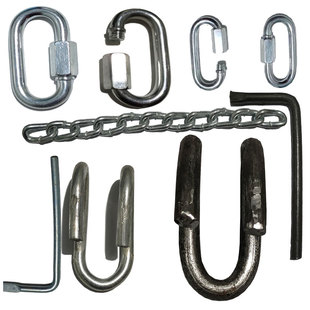 加粗通用防滑链配件扳手越野车轿车面包车三轮农用车货车横链双钩