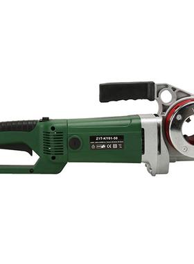 新款绿色50型手持电动套丝机式铰扳铰螺纹镀锌管铁管套丝
