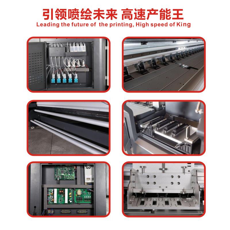 3.2米户外写真机灯布公交车贴打印机弱溶剂广告喷绘打印机厂家