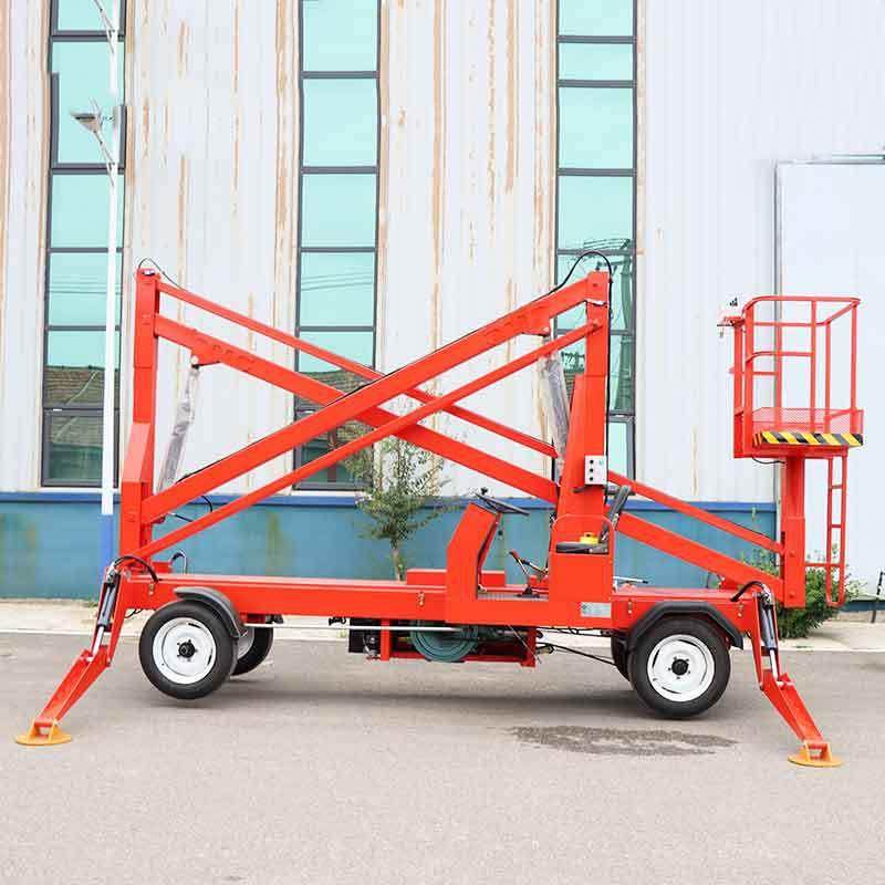 14米曲臂式升降机旋转伸缩折臂式作业平台全自行液压曲臂升降机