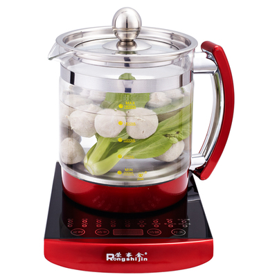 荣事金养生壶加厚玻璃全自动多功能家用2L升大容量养身煎药煮茶器