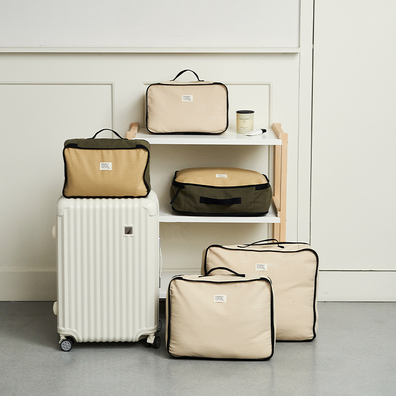 莫语 家用立体加厚收纳袋 衣柜大号整理袋纯色旅行箱衣物分装袋盒