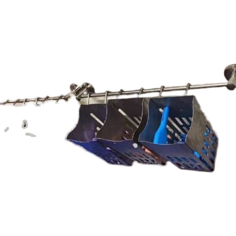 肯德基不锈钢小件餐厅用RFID标签夹收纳篮肯德基定位