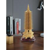 铜质文昌塔9楼9楼13楼13楼文丰塔铜质宝塔饰品精工文昌塔中国工艺