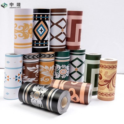 墙贴自粘墙裙腰线贴纸墙角线地脚顶角线天花板遮丑装饰边框条加厚