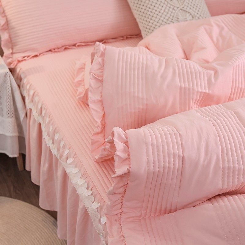 自留款!纯色磨毛夹三四件加厚保暖床裙床笠款水洗棉秋冬,床上用品,床品套件/四件套/多件套,淘宝优惠券,粉丝福利购,淘宝优惠卷