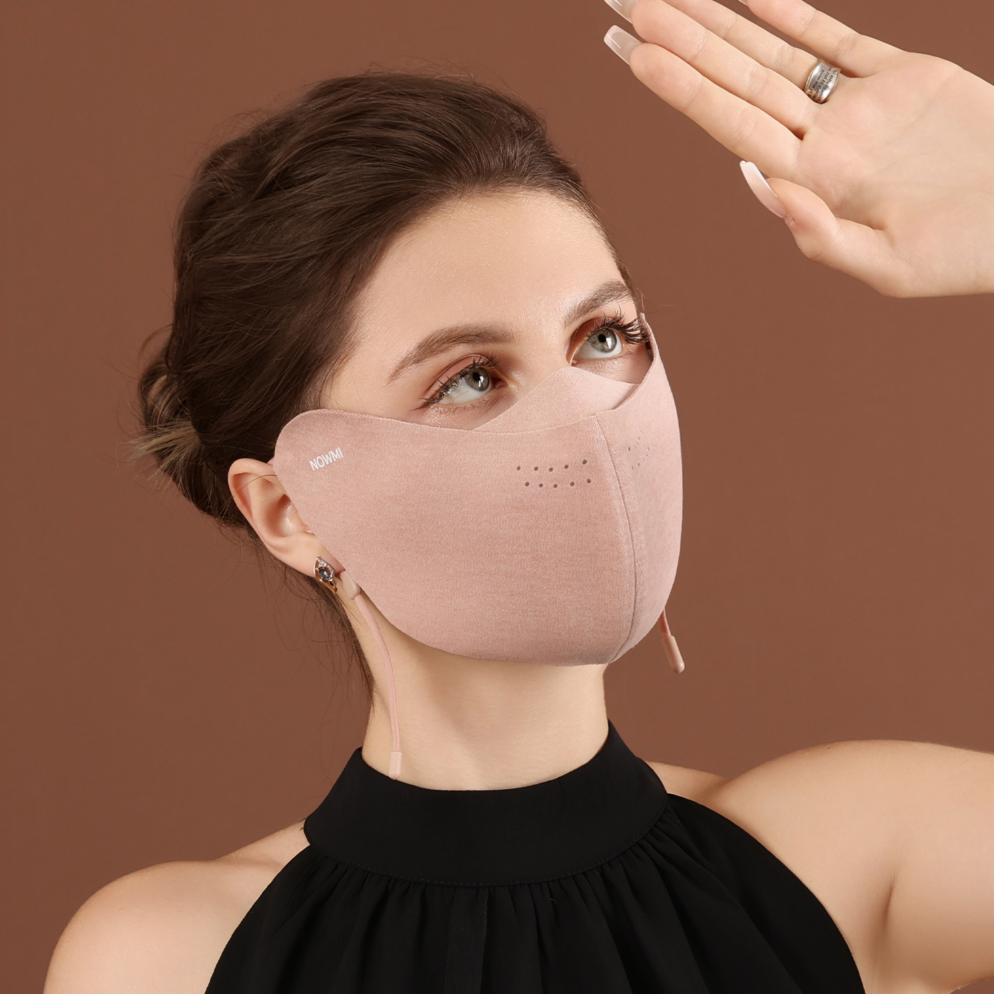 NOWMI秋冬加厚保暖防寒防风面罩