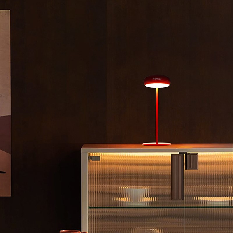 汤姆逊客厅卧室床头灯高级现代简约轻奢氛围感装饰台灯充电小夜灯