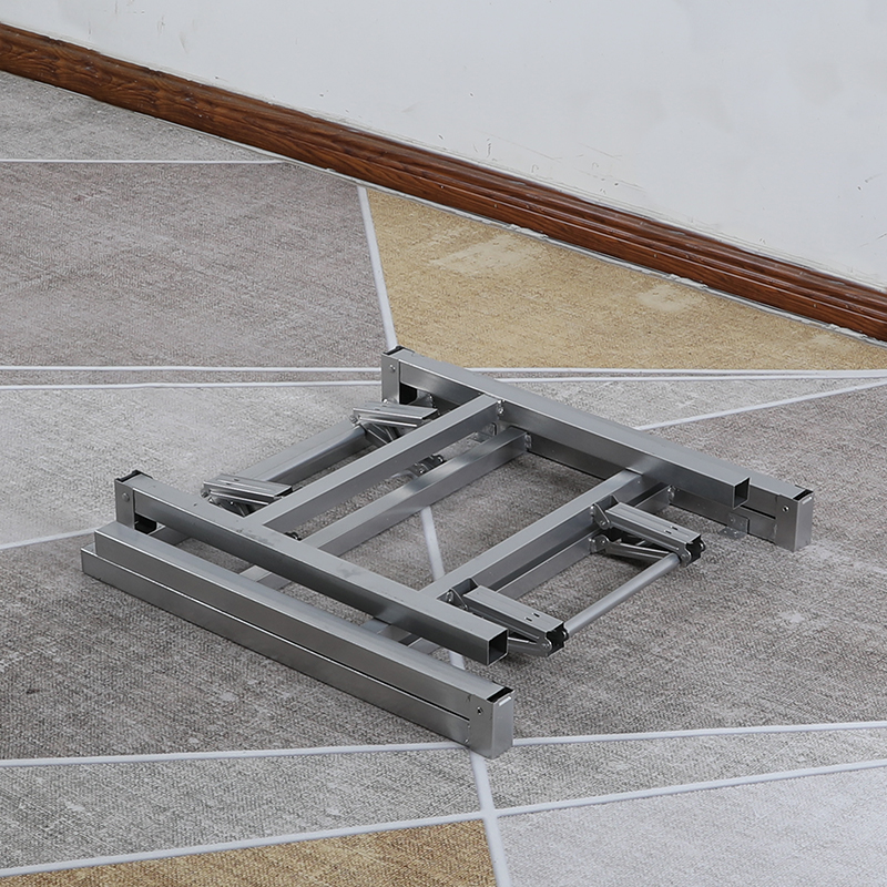 摺叠桌子架 桌架 方桌腿 桌子腿 金属铁桌脚 摺叠支架 桌子支撑架