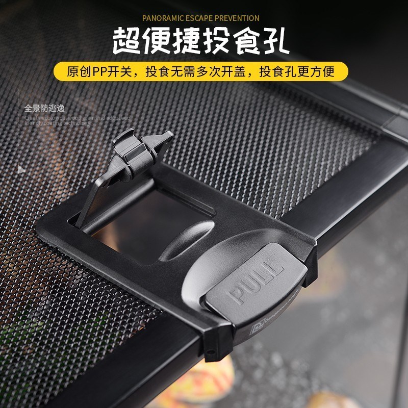 玻璃爬宠饲养箱雨林造景生态缸蜥蜴睫角守宫角蛙蜘蛛宠物蛇饲养盒
