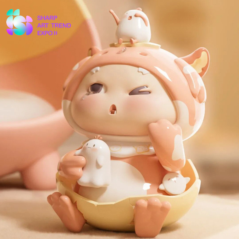 GOHO还在想艺术潮流大娃—小歹三代-陪伴手办卡通可爱动漫周边