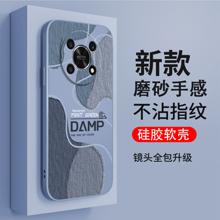 莫蘭迪軟適用華為榮耀x30手機(jī)殼honorX保護(hù)套5G全包防摔新款 ANY一AN00硅膠叉男女外殼X3O三十honor后殼305g潮