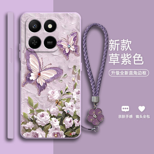 油画蝴蝶