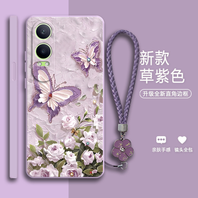 油画蝴蝶适用oppok12x手机壳PJT110K12x5g硅胶OPPO5G防摔opp0pp0ppok套oppk男opopk女opk新款OPPOPJT外壳opk