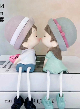 创意房间卧室客厅室内摆设现代简约家居装饰品情侣网红小摆件