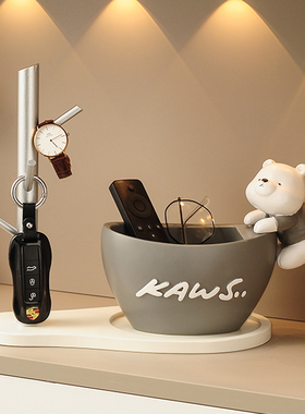 入户鞋柜玄关钥匙置物架收纳摆件门口客厅家居装饰品乔迁新居礼品