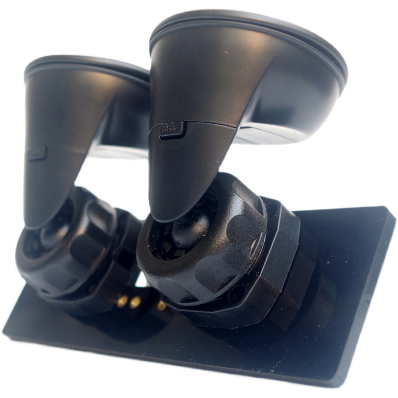 双大吸盘绑带后视镜记录仪改装支架底座带固定板稳定耐高温不抖动