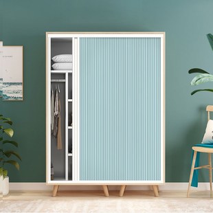 无轨折叠推拉门帘窗帘空调隔断帘厨房衣柜杂物卧室卫生间遮挡门帘