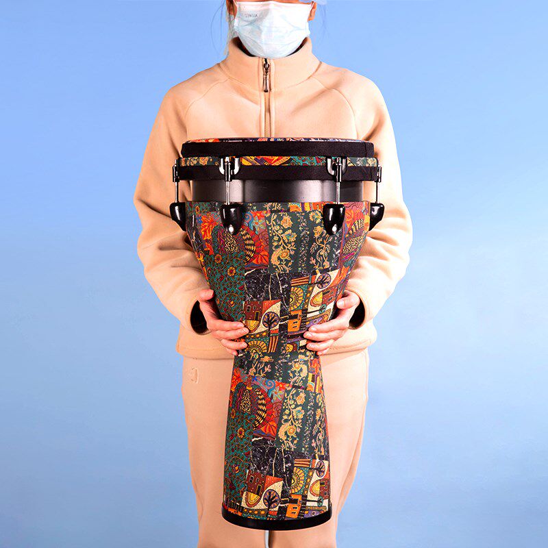 12寸成人非洲鼓专业大人手拍鼓云南丽江非州鼓2024新款初学者手鼓