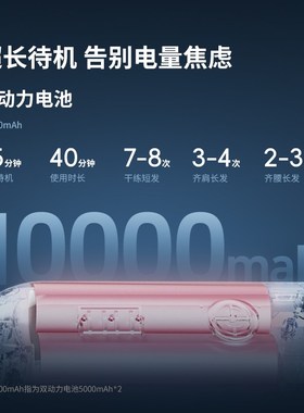 TYMO第5代无线直发梳便携夹板负离子不伤发防烫高颅顶造型梳礼物