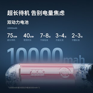 TYMO第5代无线直发梳便携夹板负离子不伤发防烫高颅顶造型梳礼物