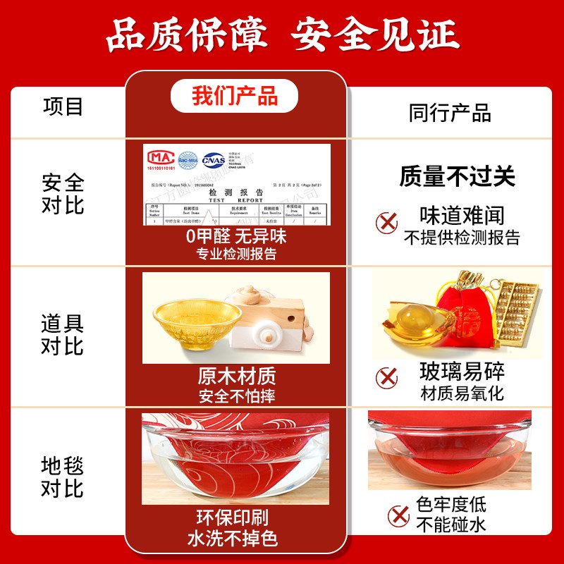 抓周道具用品一周岁套装男女宝宝生日仪式布置抓阄礼原木地毯全套