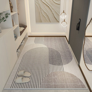 地毯门垫进门轻奢现代入户门地垫家用门口脚垫大门室内玄关简约风