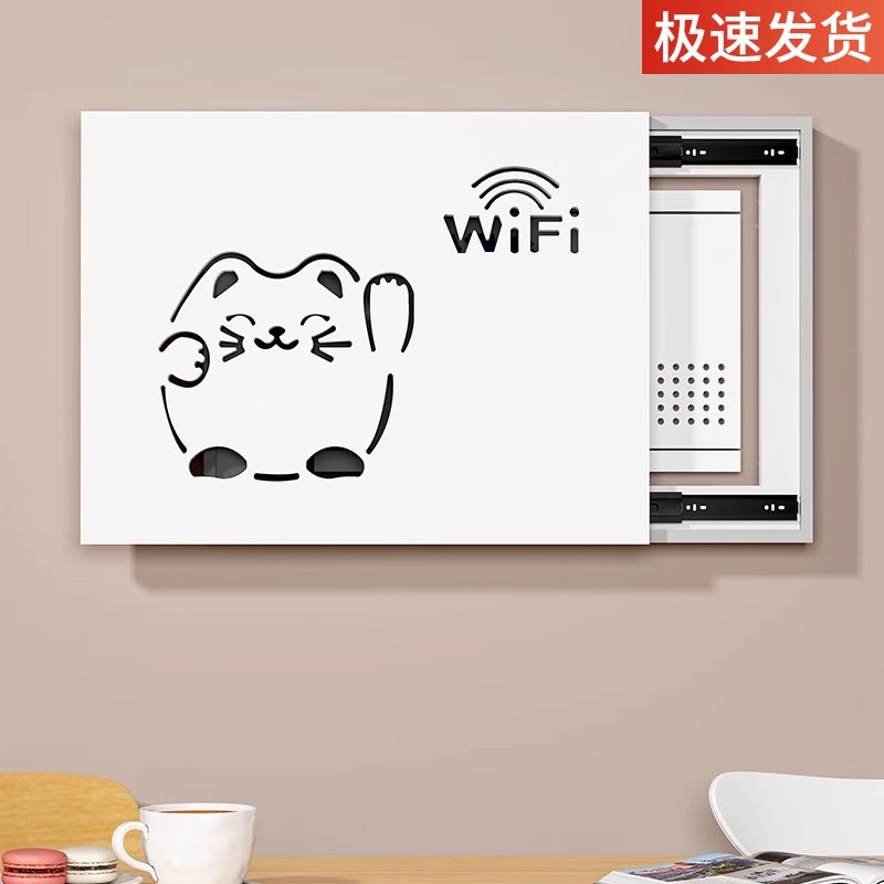 电表箱装饰画新款高级电闸弱电箱多媒体盒遮丑盖板配电箱遮挡挂画