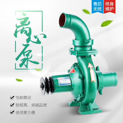 离心泵拖泵高扬程大流量水泵农用B高压泵抽水机农田灌溉泵皮带水