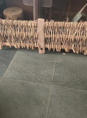 民俗老物件农村怀旧摆件老农具耢木制耢农家乐饭店民宿摆件挂件