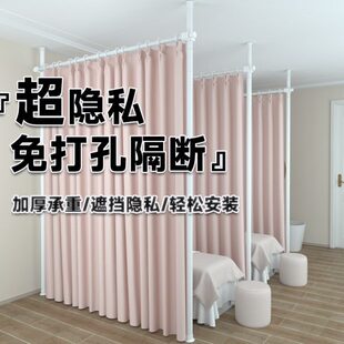 遮挡卧室折叠移动分隔帘 顶天立地简易屏风客厅做房间板墙简易自装