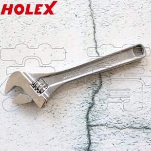 德国霍夫曼HOLEX钳口带刻度活动扳手 细长构型 锻压加工 淬硬处理