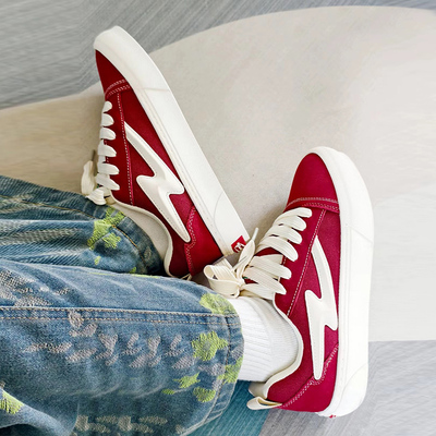 天牧闪电狂潮情侣款运动休闲板鞋