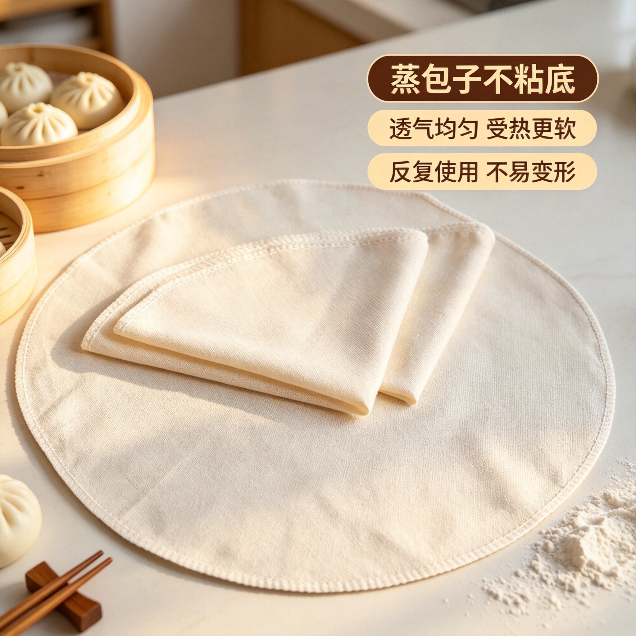 食品级加厚棉蒸笼屉布
