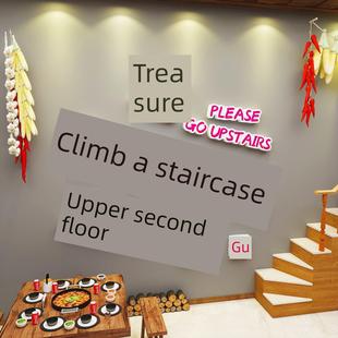 请到二楼麻将厅棋牌室墙壁装 餐厅氛围布局人气入住 饰画城市风格