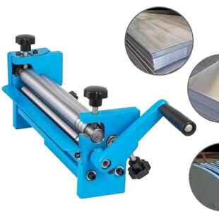 小型手动卷板机卷圆机滚圆机 卷筒机 卷管机 台式 微型卷圆机手摇