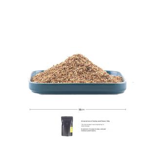 抛光木花干花50g香薰原料花多研磨花