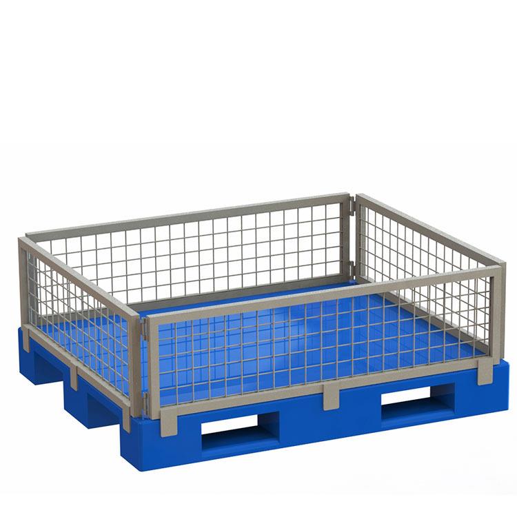 川字型托盘拆卸式网格围栏组合式仓储笼可上货架川字型仓库笼