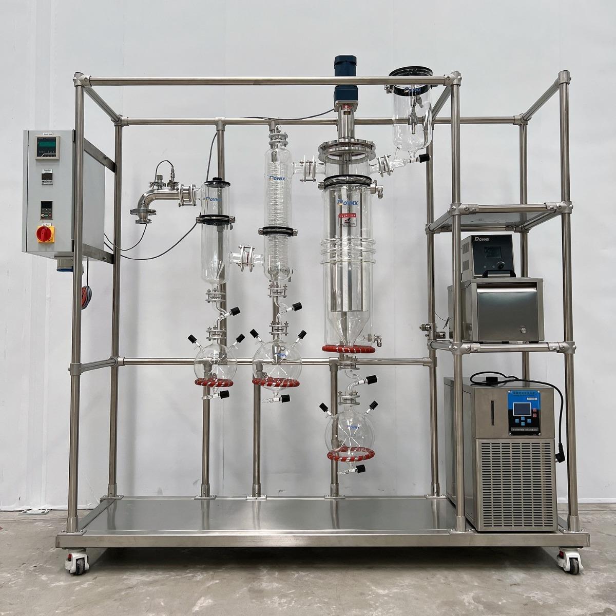 杜马司TFE-200mm玻璃薄膜蒸发器0.35平方厂家直销