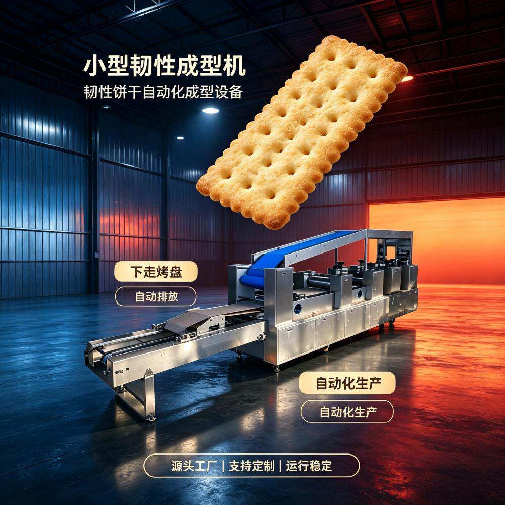 400型韧性饼干冲印成型机下走盘式饼干成型机械烘焙食品加工设