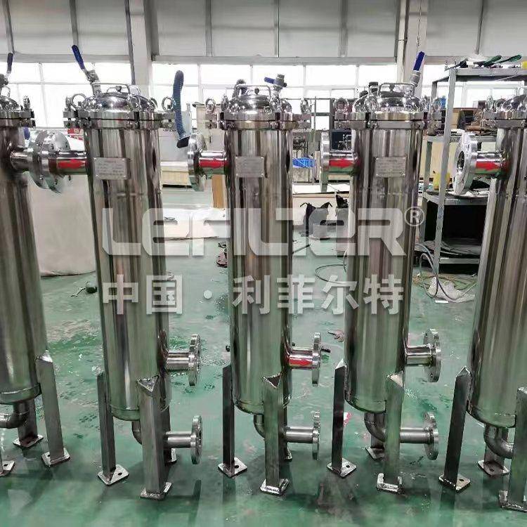 湖泊水循环处理保安过滤器立式碳钢智能保安过滤器
