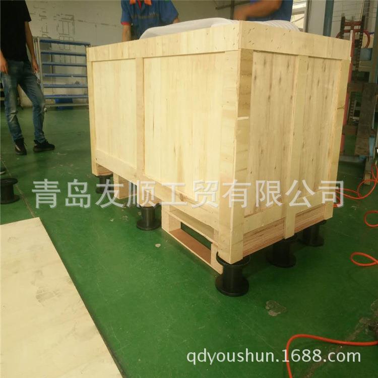 出口大型设备包装箱青岛加工木质包装箱出口免熏蒸包装箱