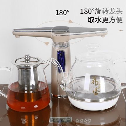 新中式茶吧机家用全自动饮水机实木饮水柜高端餐边柜客厅茶水柜子