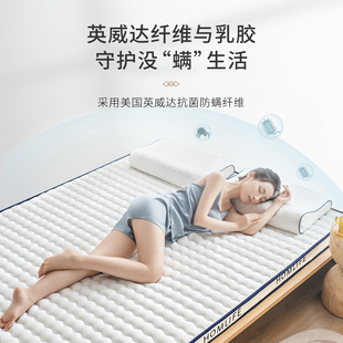 乳胶床垫软垫乳胶枕头家用双人床定制榻榻米垫子租房海绵地铺睡垫